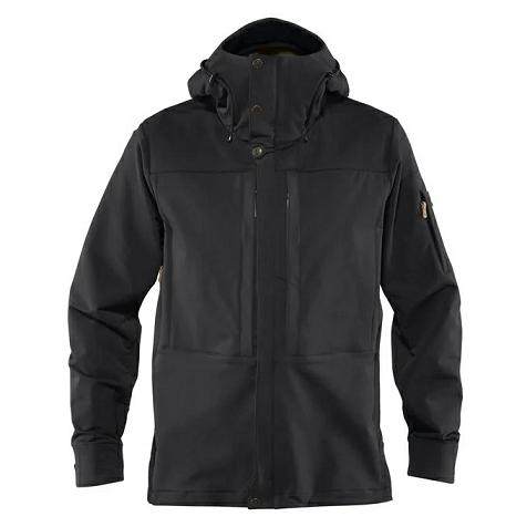 Fjällräven Men Keb Eco Shell Jacket Black PH14513 Philippines